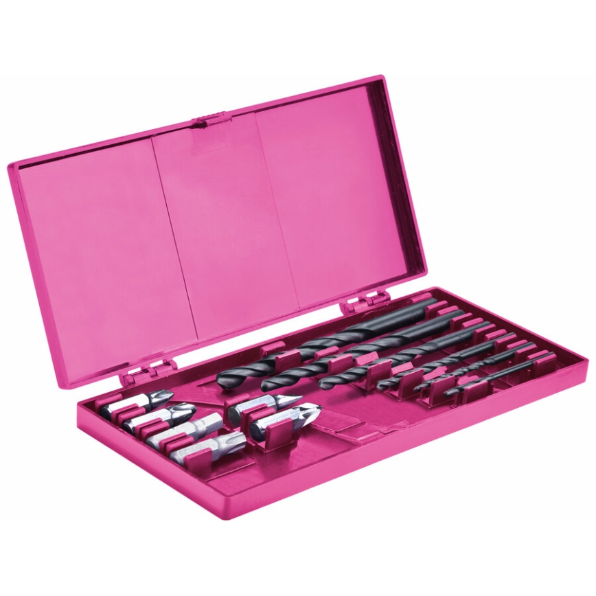 Extol - Accuboormachine 1300 mAh 12V roze