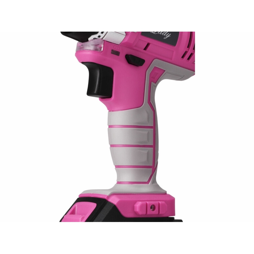 Extol - Accuboormachine 1300 mAh 12V roze