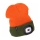 Extol - Bonnet avec lampe frontale et batterie 300 mAh rechargeable par USB, néon orange/vert, taille unique