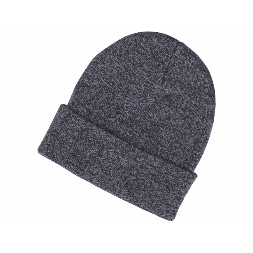 Extol - Bonnet avec lampe frontale intégrée et recharge USB 300 mAh, gris, taille unique