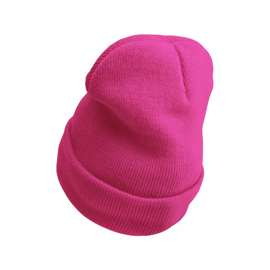 Extol - Bonnet avec lampe frontale intégrée, rechargeable par USB (300 mAh), gris/rose, taille unique