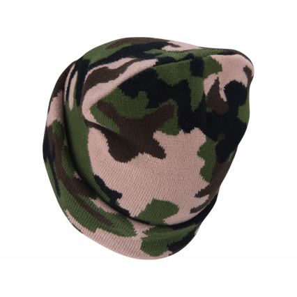 Extol - Bonnet avec lampe frontale rechargeable par USB 300 mAh, motif camouflage, taille unique