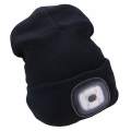 Extol - Chapeau avec lampe frontale et chargeur USB 300 mAh noir taille UNI