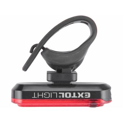 Extol - Feu arrière de vélo rechargeable LED/220 mAh 3,7V IPX4