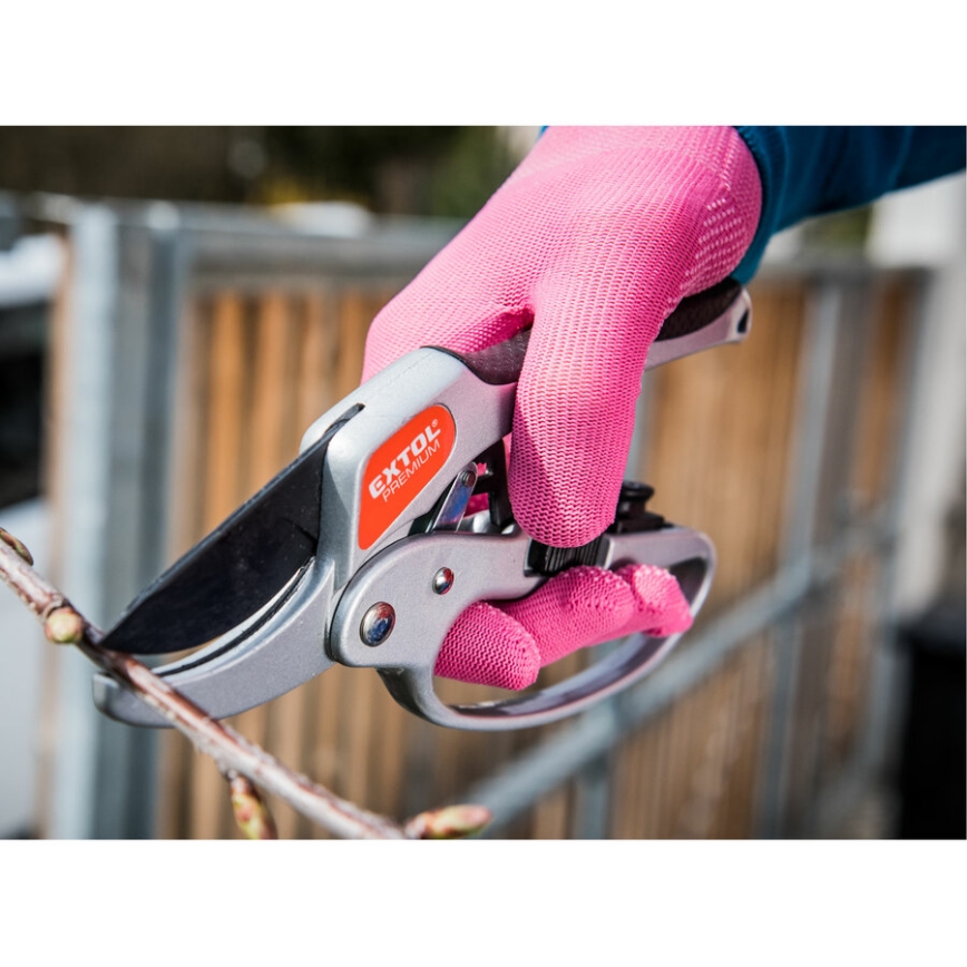 Extol - Gants de travail taille 7" rose