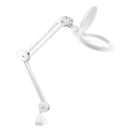 Extol - Lampe de bureau LED dimmable avec loupe LED/10W/230V blanche