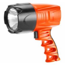 Extol - Lampe torche LED/3W/1500 mAh/3,7V IPX4 orange/noire
