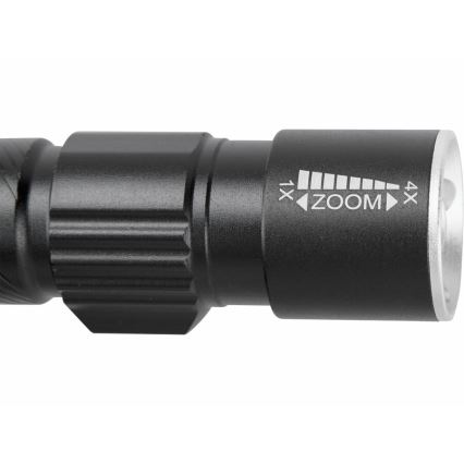 Extol - Lampe torche LED/3W/450 mAh/3,7V noire