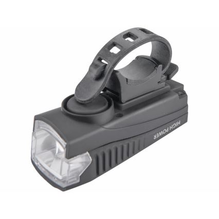 Extol - Lampe torche rechargeable avec un klaxon de vélo LED/5W/1200 mAh/3,7V IPX4