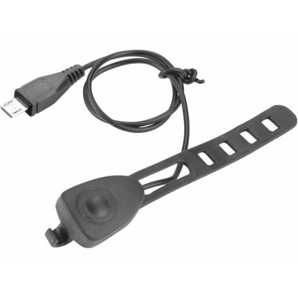 Extol - Lampe torche rechargeable avec un klaxon de vélo LED/5W/1200 mAh/3,7V IPX4