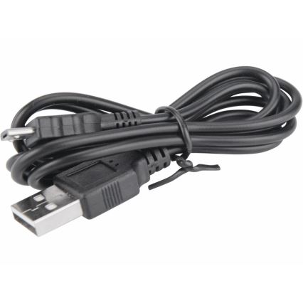Extol - Lampe torche rechargeable avec un klaxon de vélo LED/5W/1200 mAh/3,7V IPX4