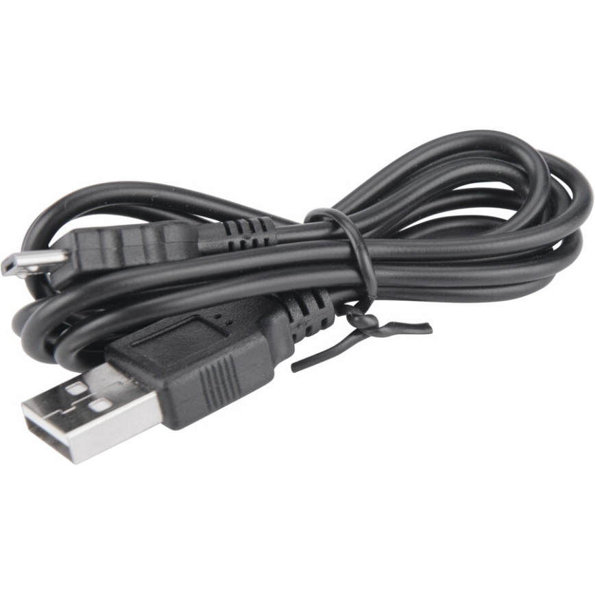 Extol - Lampe torche rechargeable avec un klaxon de vélo LED/5W/1200 mAh/3,7V IPX4