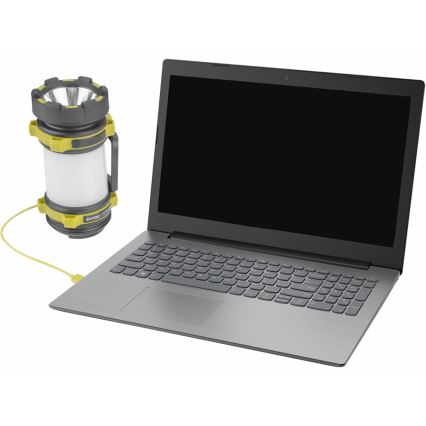 Extol - LED dimbare zaklamp met powerbank LED/2600 mAh/3,7V IPX4