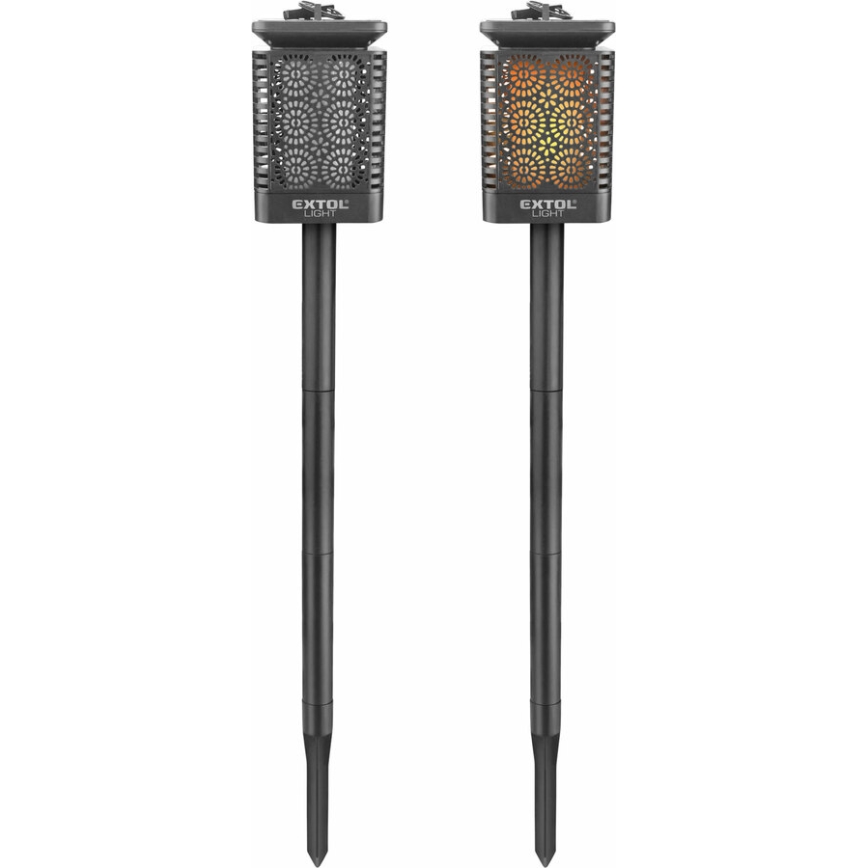 Extol - LED Solar lamp 4in1 LED/600 mAh/1,2V IP44