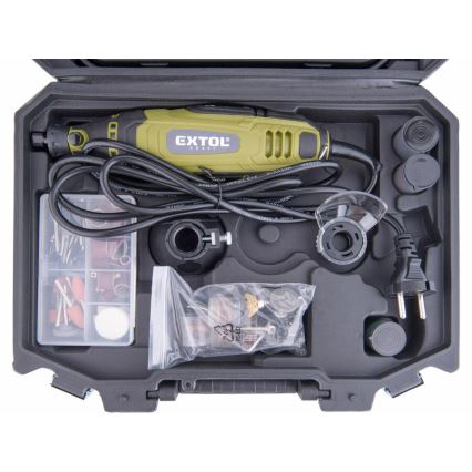 Extol - Meuleuse droite avec arbre flexible 135W/230V