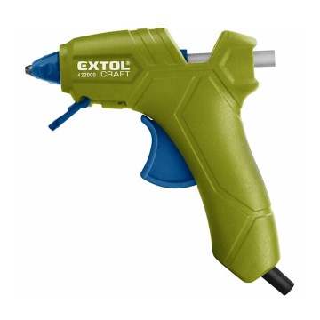 Extol - Pistolet à colle chaude 70W/230V vert/bleu