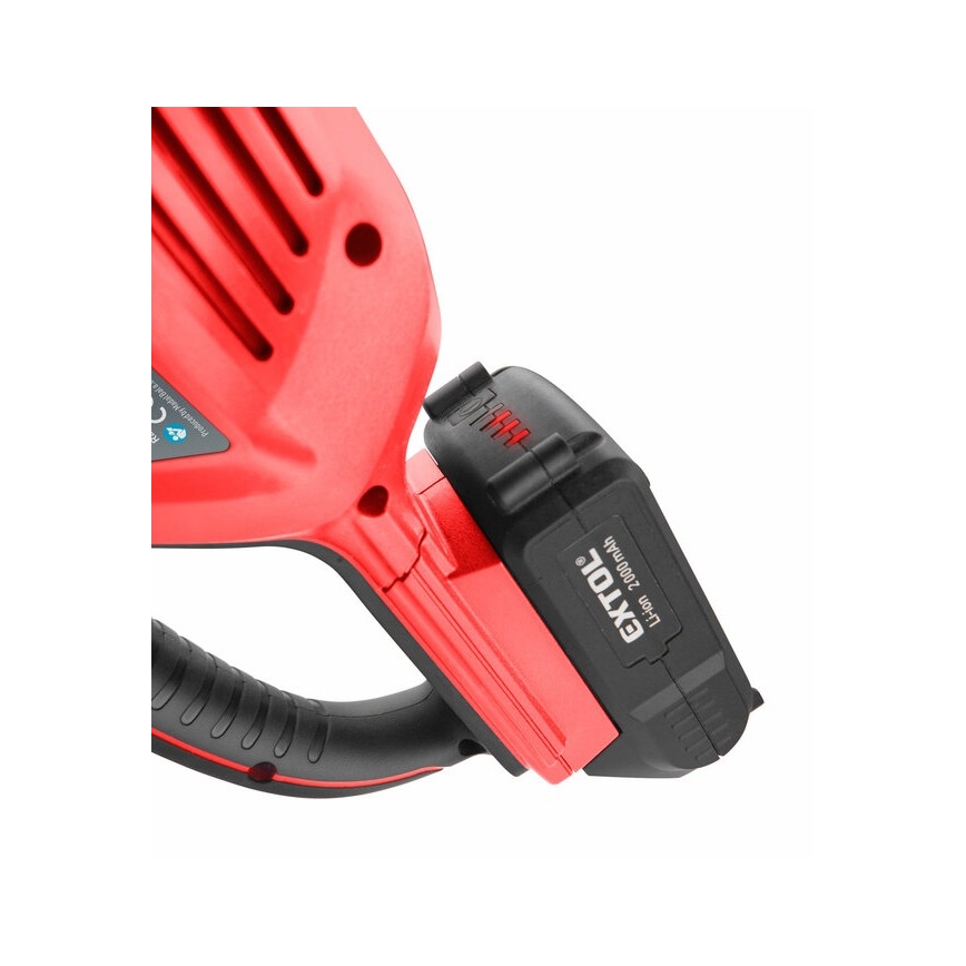 Extol Premium - Accu-stofzuiger 2000 mAh 20V