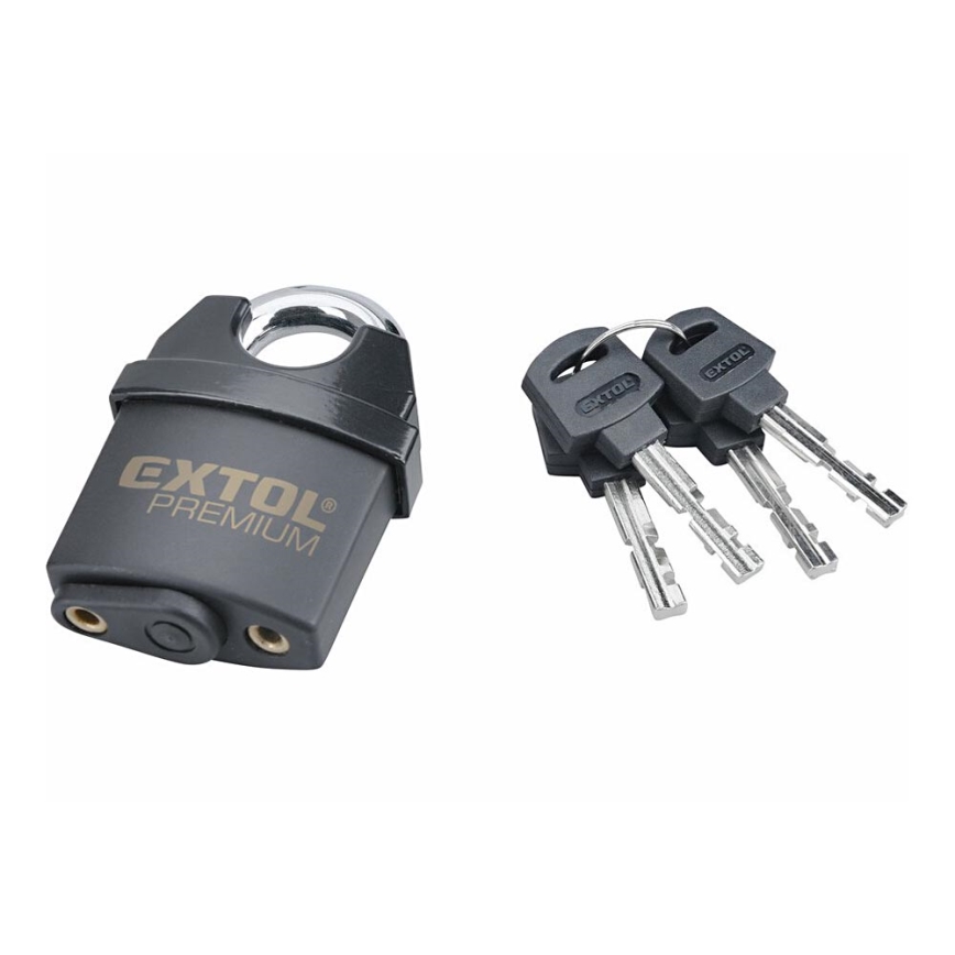 Extol Premium - Cadenas étanche 50 mm noir