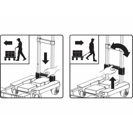 Extol Premium - Chariot pliant