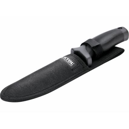 Extol Premium - Couteau de chasse noir/acier inoxydable 15 cm