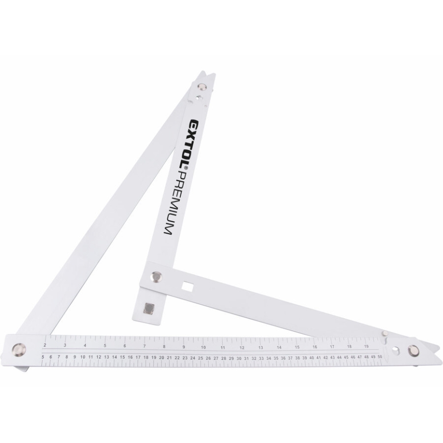 Extol Premium - Équerre de chantier pliable 600 mm