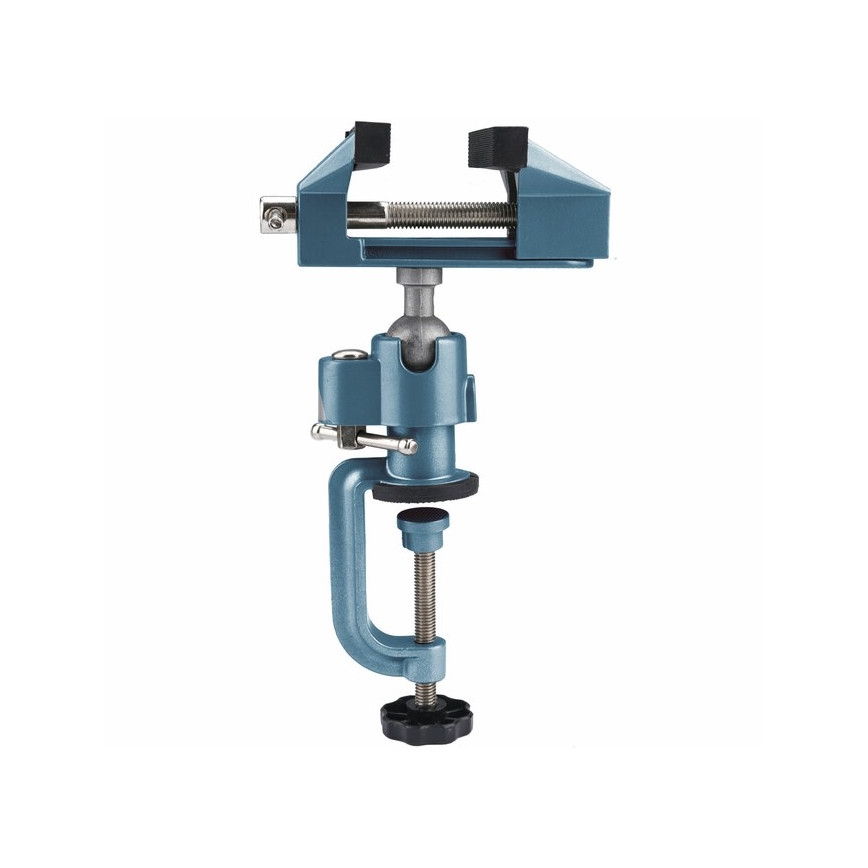 Extol Premium - Étau de table pivotant avec articulation de 75 mm