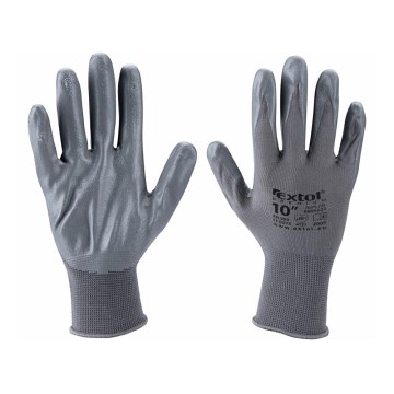 Extol Premium - Gants de travail taille 10" gris