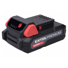 Extol Premium - Oplaadbare batterij 2000 mAh/20V