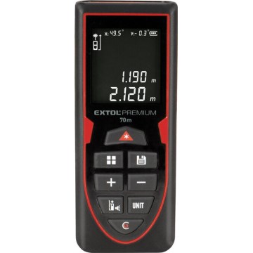 Extol Premium - Télémètre laser 5V/800 mAh