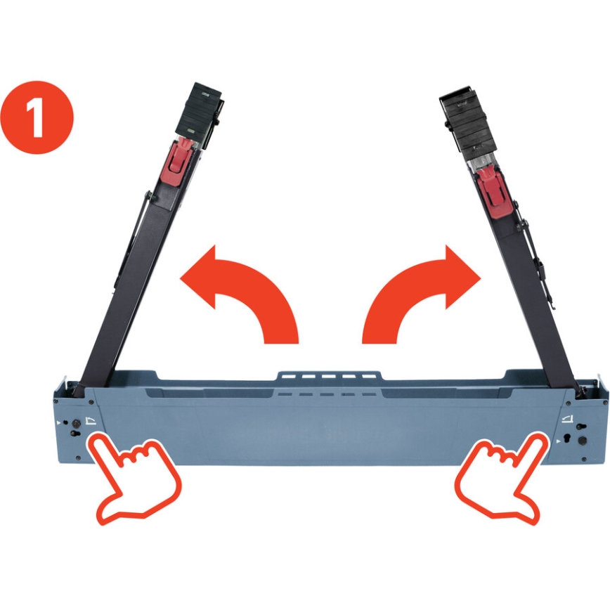 Extol Premium - Tréteau de chantier pliant