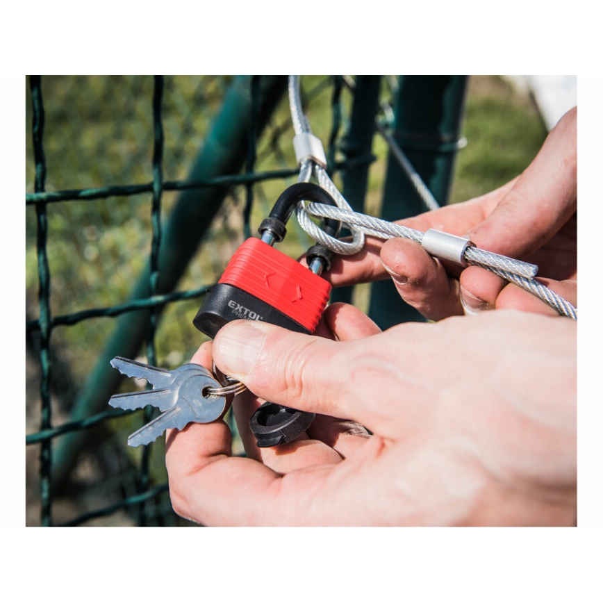 Extol Premium - Waterproef hangslot 40 mm