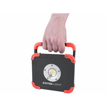 Extol - Projecteur rechargeable LED/20W/6600 mAh/3,7V IP54