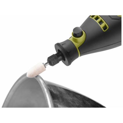 Extol - Rechte slijpmachine met flexibele as 135W/230V