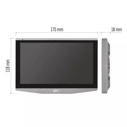 Extra monitor voor videodeurbel GoSmart 12V Wi-Fi Tuya