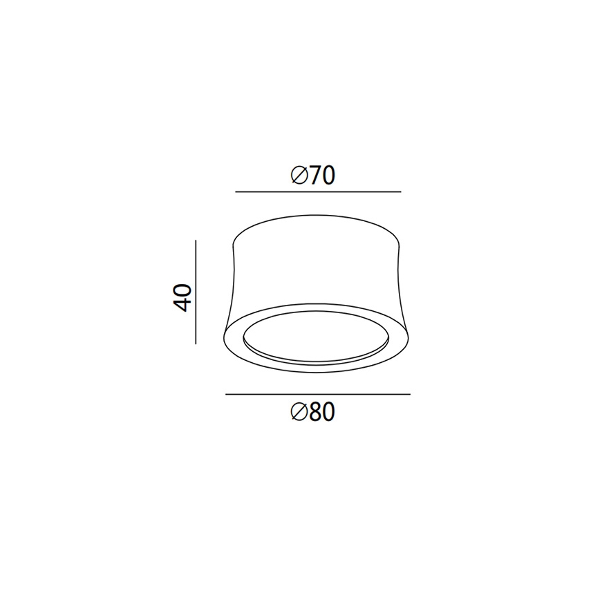 Fabas 3440/71/102 - LED-spot PONZA LED/7W/230V