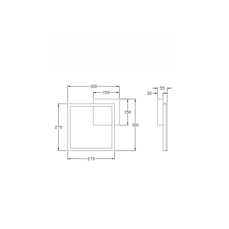 Fabas Luce 3394-21-225 - Plafonnier à intensité variable LED BARD LED/22W/230V 3000K doré