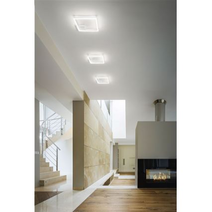 Fabas Luce 3394-23-102 - Plafonnier à intensité variable LED BARD LED/22W/230V 4000K blanc