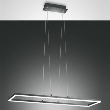 Fabas Luce 3394-43-282 - Dimbare LED hanglamp aan een koord BARD LED/52W/230V 4000K antraciet