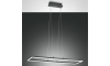 Fabas Luce 3394-45-282 - Dimbare LED hanglamp aan een koord BARD LED/52W/230V 3000K antraciet