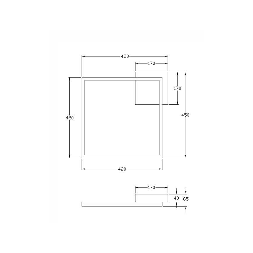 Fabas Luce 3394-61-225 - Plafonnier à intensité variable LED BARD LED/39W/230V 3000K doré