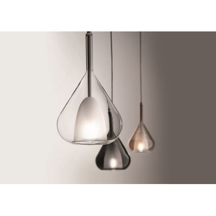 Fabas Luce 3481-40-125 - Hanglamp aan een koord LILA 1xE27/40W/230V goud