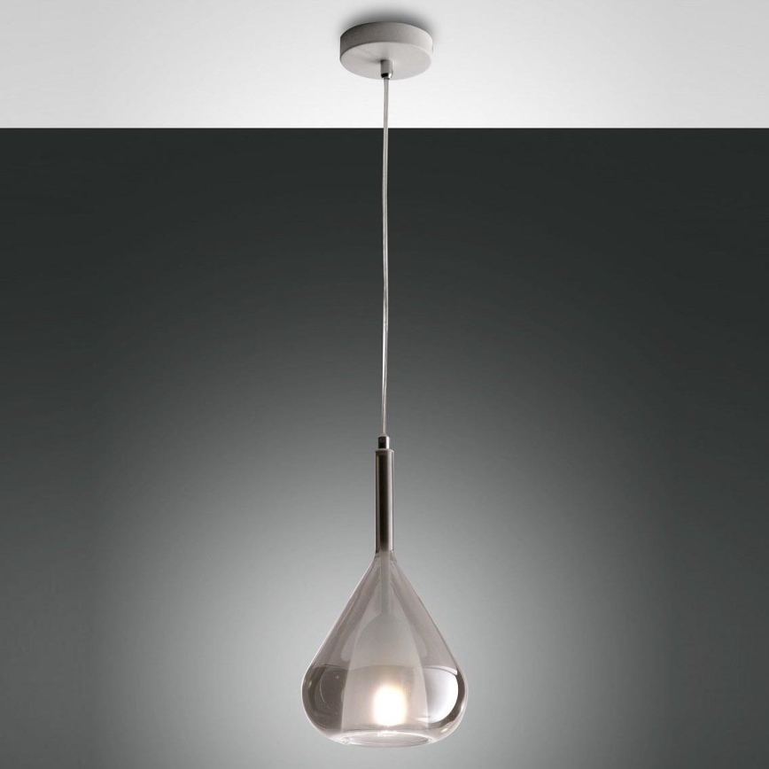 Fabas Luce 3481-40-126 - Hanglamp aan een koord LILA 1xE27/40W/230V grijs