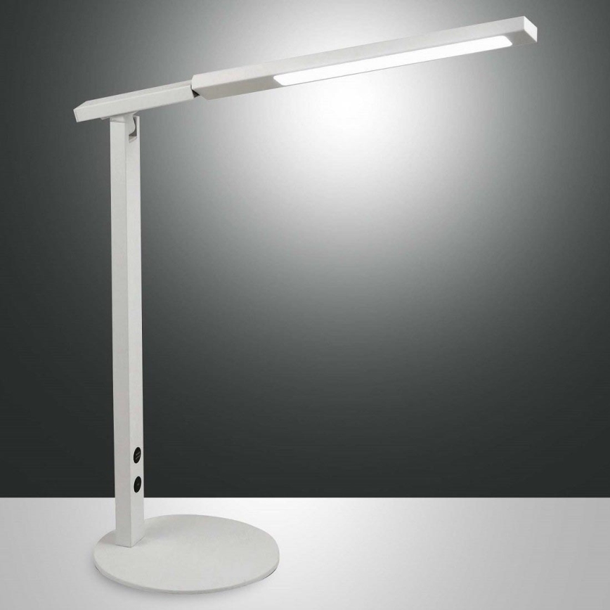 Fabas Luce 3550-30-102 - Dimbare LED tafellamp IDEAL LED/10W/230V 3000-6000K wit