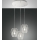 Fabas Luce 3677-47-102 - Hanglamp aan een koord CAMP 3xE27/40W/230V wit