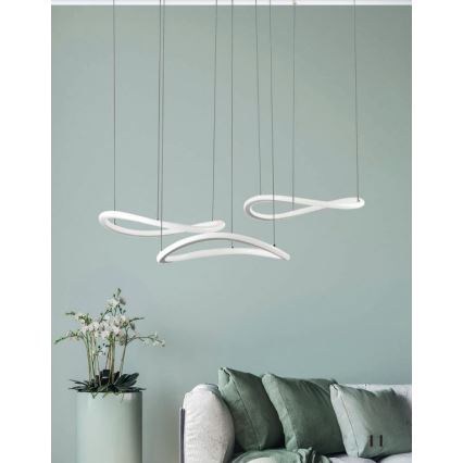 Fabas Luce 3711-47-102 - Suspension filaire TIRRENO LED/50W/230V