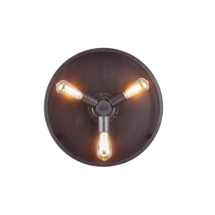 FANAWAY 212927 - Ventilateur de plafond LED CLASSIC 3xE27/4W/230V noir + télécommande