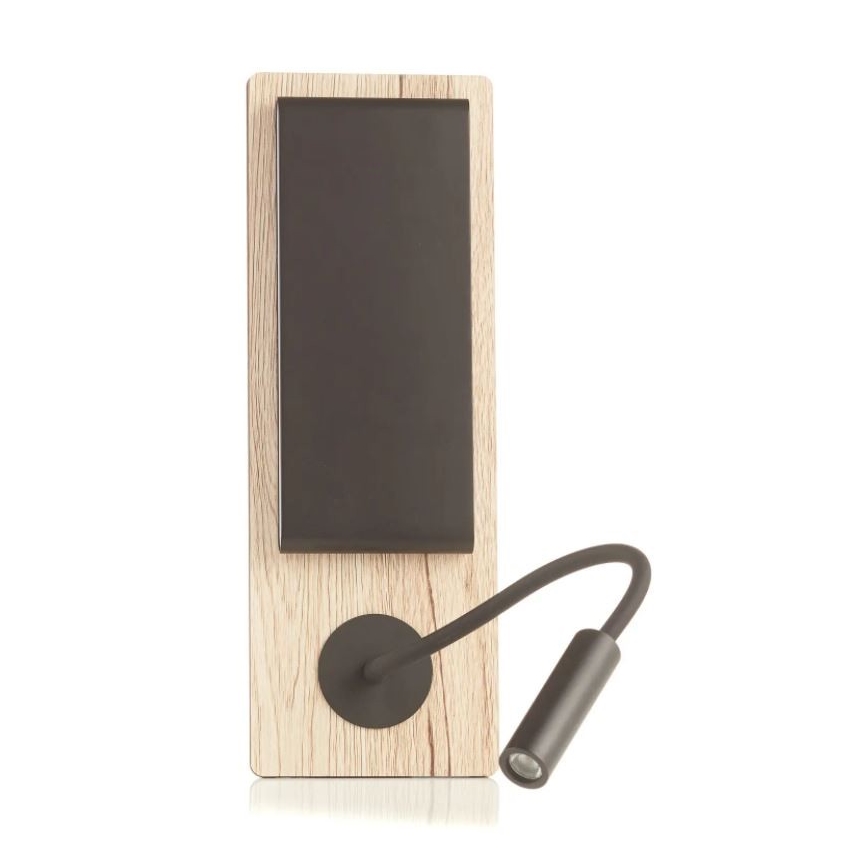 FARO 20062 - Applique murale LED MOOD 2xLED/3W + LED/1,5W/230V