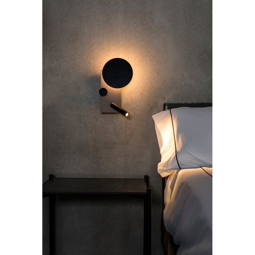 FARO 20066 - LED Dimbare kleine wandlamp KLEE LED/10W/230V + LED/3W links