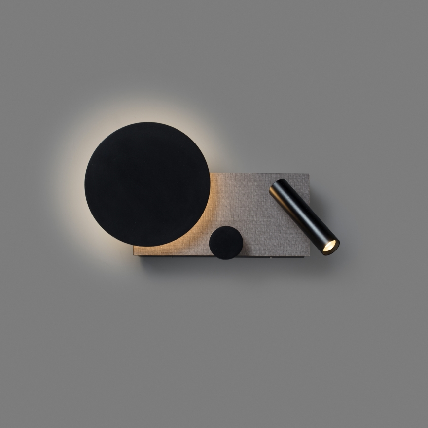 FARO 20066 - Petite lampe murale à intensité variable KLEE LED/10W/230V + LED/3W