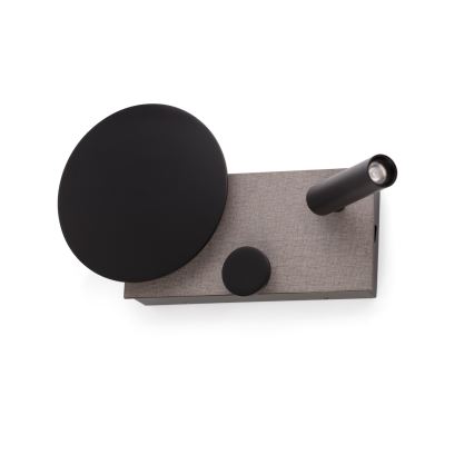FARO 20066 - Petite lampe murale à intensité variable KLEE LED/10W/230V + LED/3W